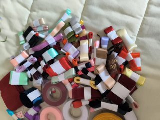 Lote de cintas de raso para manualidades