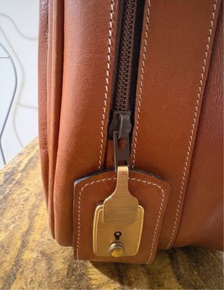 Maleta de mano en Piel Vintage