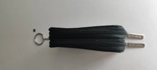 OFERTAS SOLO HOY Cartera Negra con Porta Llaves