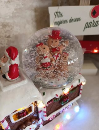 Treno di Natale con Luci e Musica