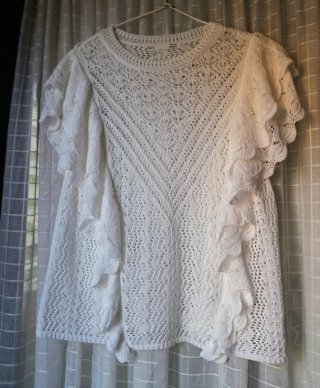Jersey Sfera Calado Blanco Talla M