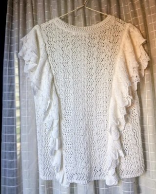 Jersey Sfera Calado Blanco Talla M