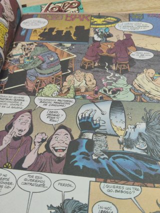 Comics colección 4 n° LOBO CONTRATO SOBRE GAWD