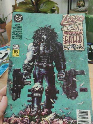 Comics colección 4 n° LOBO CONTRATO SOBRE GAWD