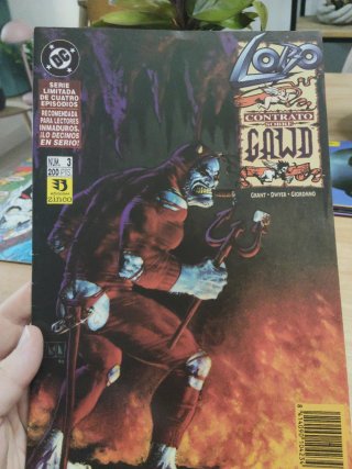 Comics colección 4 n° LOBO CONTRATO SOBRE GAWD