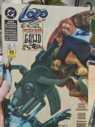 Comics colección 4 n° LOBO CONTRATO SOBRE GAWD