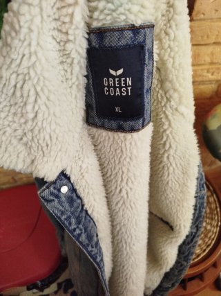 Chaqueta vaquera GREEN COAST forrada XL