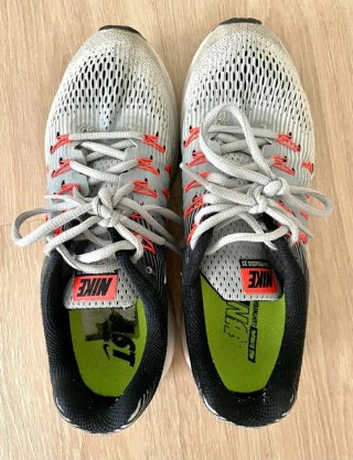 Zapatillas Nike Zoom Grises y Rosas