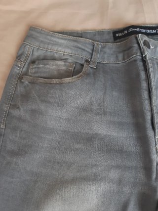 Pantalón gris DEMIN CO