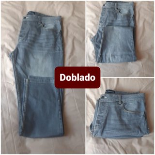 Pantalón gris DEMIN CO