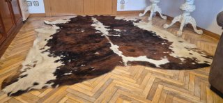 Alfombra Piel Natural autentica 2.20 m por 2 aprox