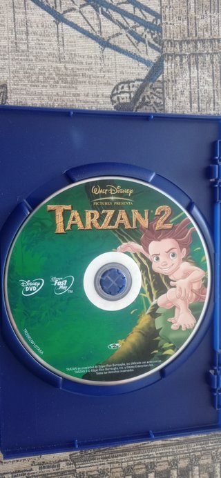 Trilogía DVD Tarzán Primeras Ediciones Disney