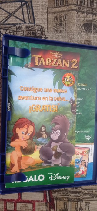 Trilogía DVD Tarzán Primeras Ediciones Disney