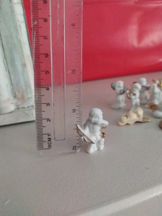 Colección Angelitos Porcelana Adorno