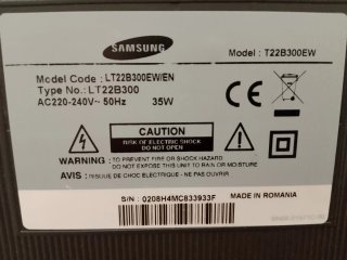 Monitor TV Samsung LED 21.5 Full HD HDMI