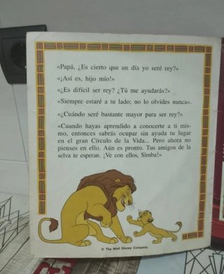 Álbum Cromos El Rey León Panini