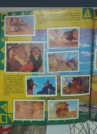 Álbum Cromos El Rey León Panini