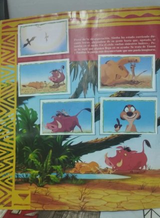 Álbum Cromos El Rey León Panini