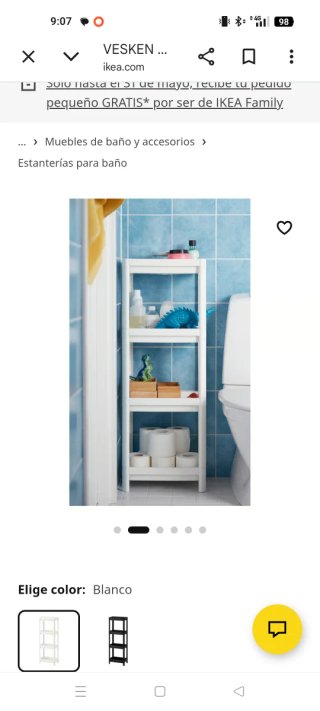 Estantería ikea