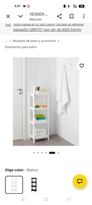 Estantería ikea