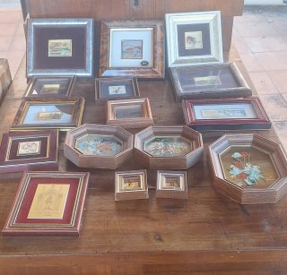 Lotto 16 Quadretti Varie Forme