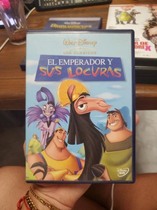 DVD El Emperador y sus Locuras Disney