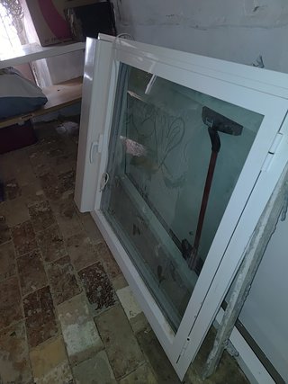 Ventana PVC Blanca Doble Cristal