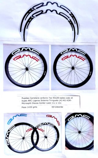 Ruedas Carretera Carbono 700c