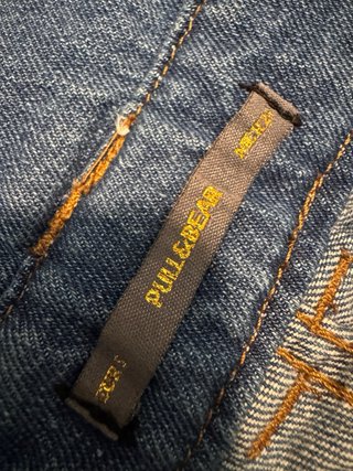 Peto vaquero Pull and Bear azul