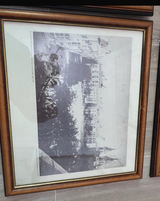 Láminas Cádiz Antiguo Años 80 Marco Madera