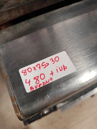 PLANCHA INDUSTRIAL GRANDE 80X75X30 MIRA MI PERFIL