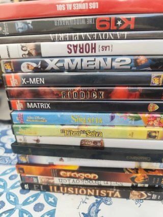 Lote 15 Películas DVD Acción, Sci-Fi, Animación