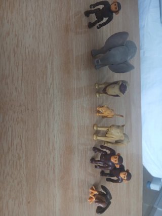 Lote de animales playmobil