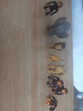 Lote de animales playmobil