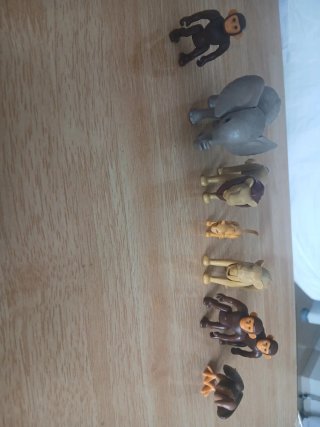 Lote de animales playmobil
