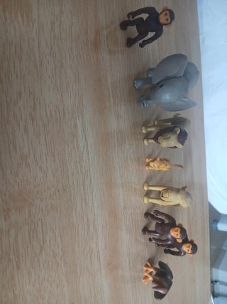 Lote de animales playmobil