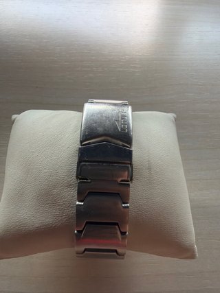 Reloj Lotus Cronógrafo Plata y Blanco