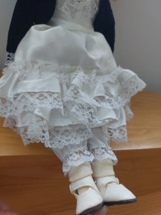 Muñeca porcelana años 90 vintage