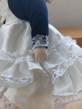 Muñeca porcelana años 90 vintage