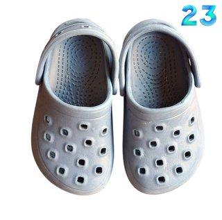 Sandálias tipo Croc Azul Marinho 23