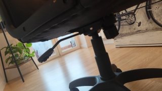 Silla de oficina negra