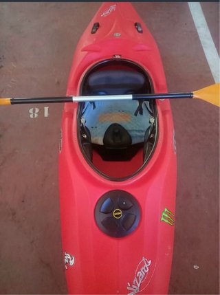 Kayak Prijon Wizard Rojo