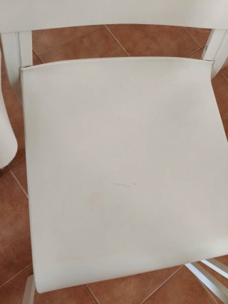 Pack 4 Sillas IKEA TEODORES Blancas