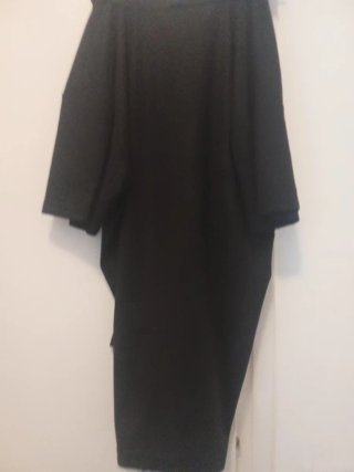 Camisa Negra Manga Corta Oversize – Talla L