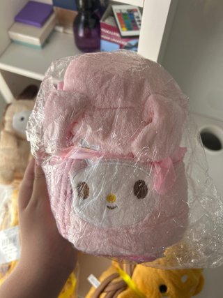 Mantitas con caritas de peluche