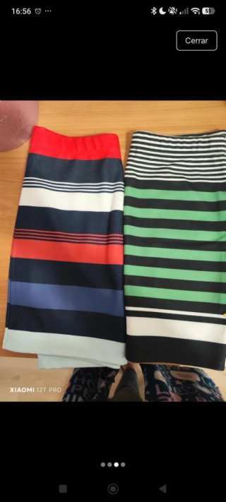 Faldas ajustadas Bershka multicolor. Cómo nuevas