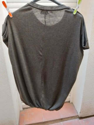 Camiseta Zara Verde Talla Única