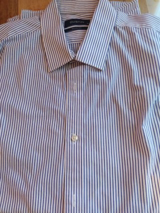 Camisa DUSTIN Rayas Azul Talla XL