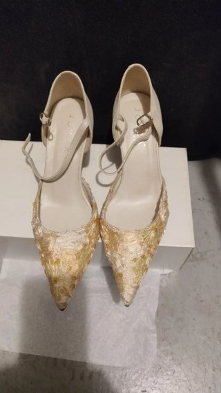 Scarpe JOCAS Beige e Oro Donna