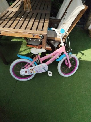 Bicicleta infantil 16 rosa